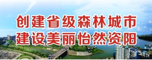 巨吊日老逼视频创建省级森林城市 建设美丽怡然资阳